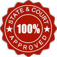 State & Court Approved Stamp 