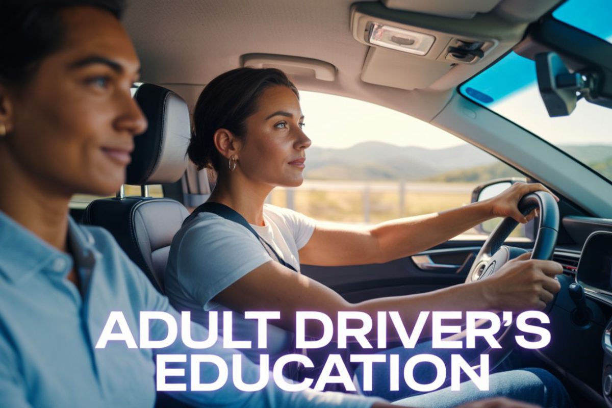 reasons why you should enroll in driver's education as an adult