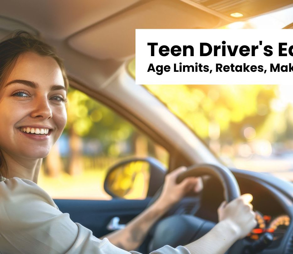 Teen Driver’s Ed Guide: Age Limits, Retakes, Make Up Hours, and More