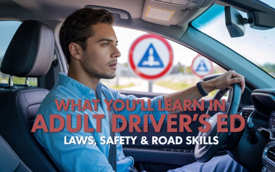 What You’ll Learn in Adult Driver’s Ed: Laws, Safety & Road Skills