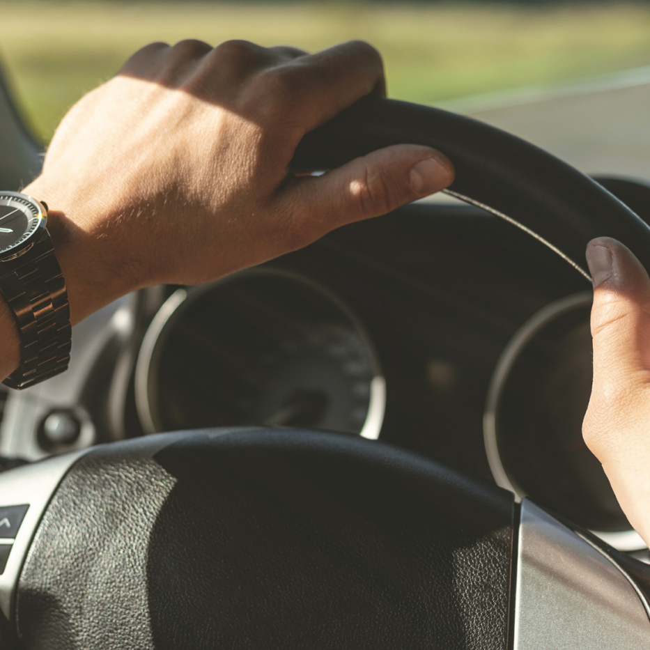defensive driving test hands on wheel in temple texas